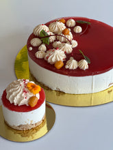 Charger l'image dans la galerie, Mousse_fromage_argousier_framboise_dessert
