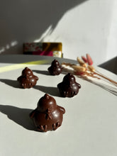 Charger l'image dans la galerie, poule_chocolat_montreal_lait_noir_blanc
