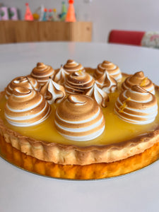 Tarte au citron meringue torchée Chopine Pâtisserie Montréal